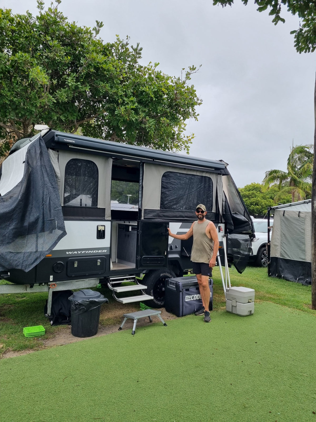 banner windup camper