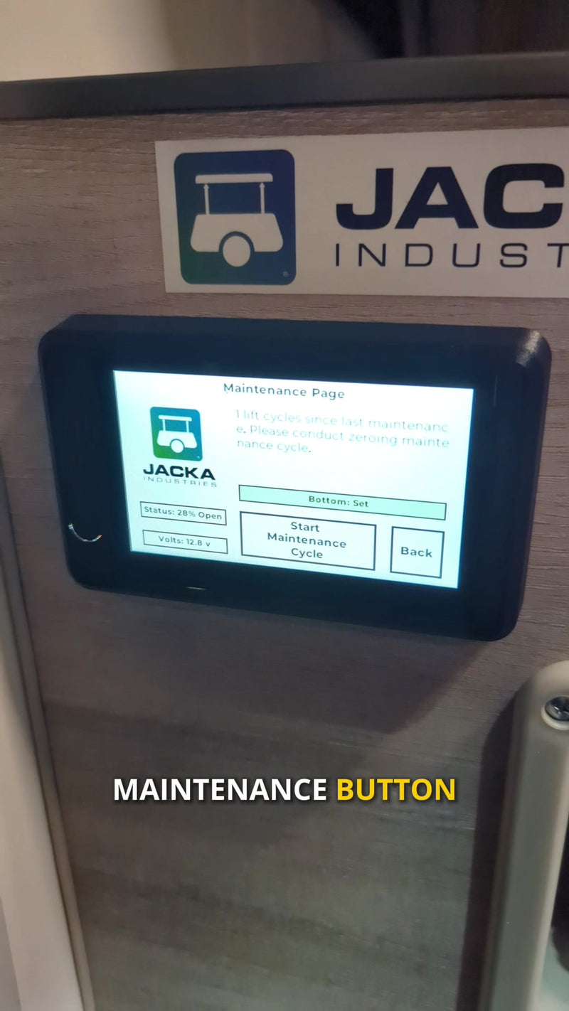 Jacka-PT maintenance